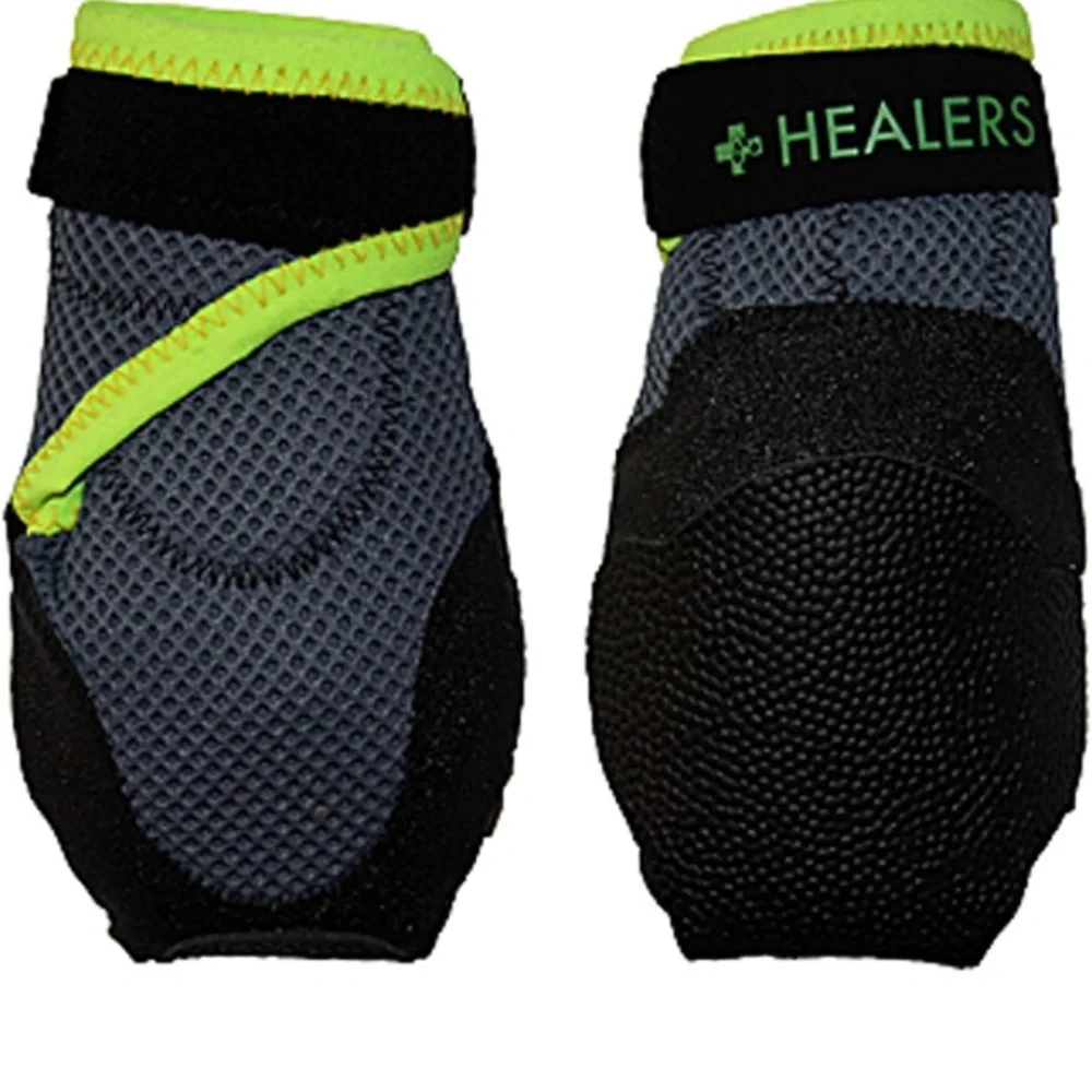 Healers Dog Boots for Paw Protection with Non Slip Sole, Reflective Pet Booties